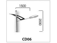 Cần đèn đơn CD6