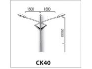 Cần đèn kép CK40