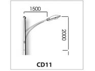 Cần đèn đơn CD11