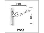 Cần đèn đơn CD5