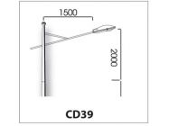 Cần đèn đơn CD39