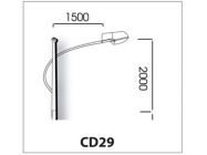 Cần đèn đơn CD29