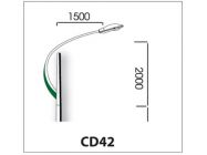 Cần đèn đơn CD42