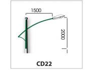 Cần đèn đơn CD22