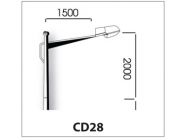 Cần đèn đơn CD28