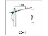 Cần đèn đơn CD44