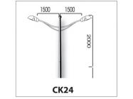 Cần đèn kép CK24
