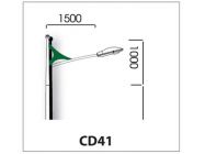 Cần đèn đơn CD41